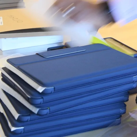 Stack of iPads