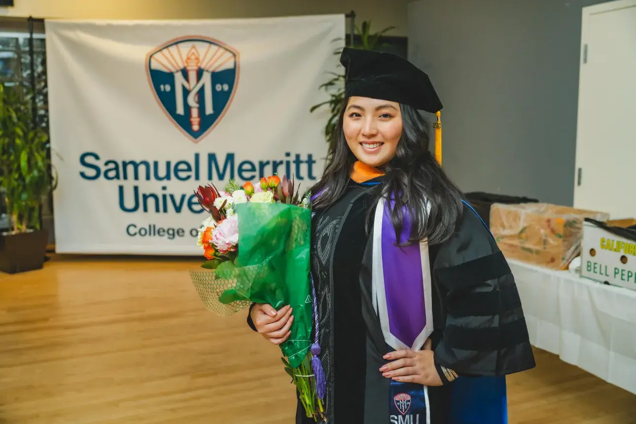 student graduating 