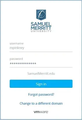 Screenshot of mySMU