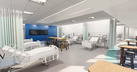 Rendering of a Multidisciplinary Skills Training Lab