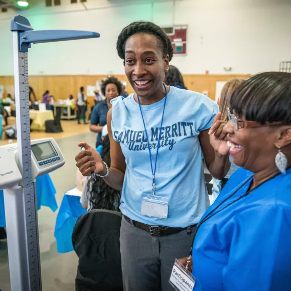 Community outreach Allen Temple health fair