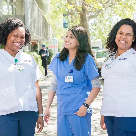 Students on campus