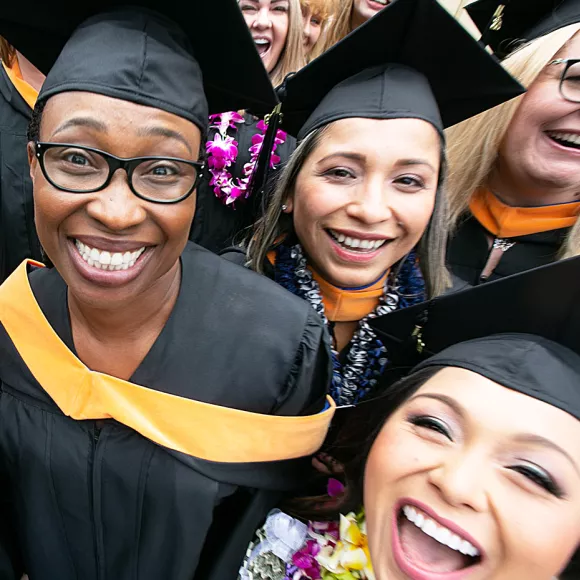 Graduates at Paramount Theater
