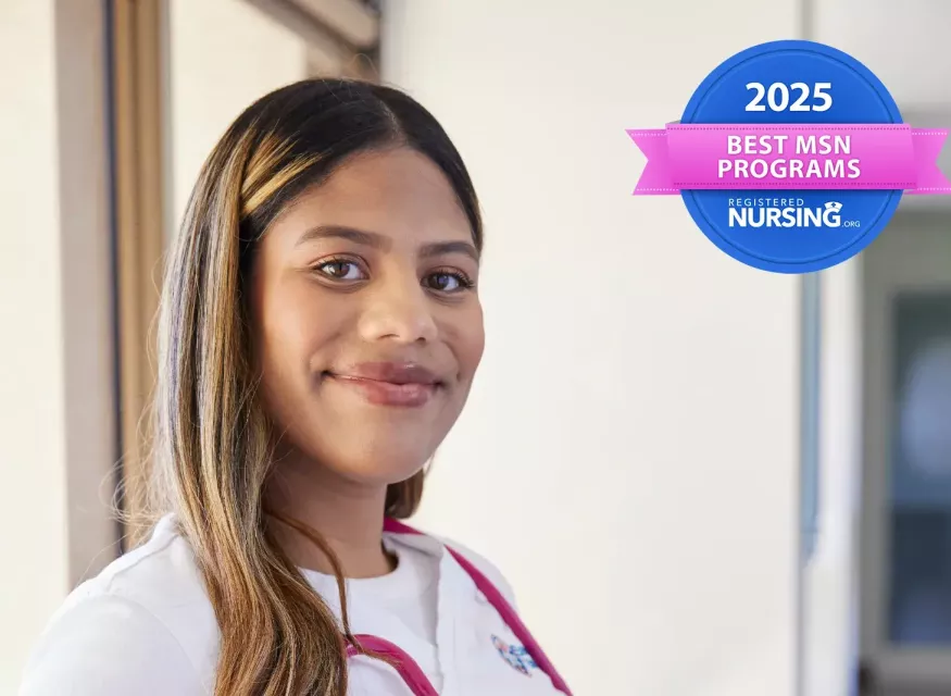 Family Nurse Practitioner with Best MSN Programs Badge