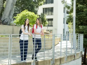 SMU Nursing students standing 